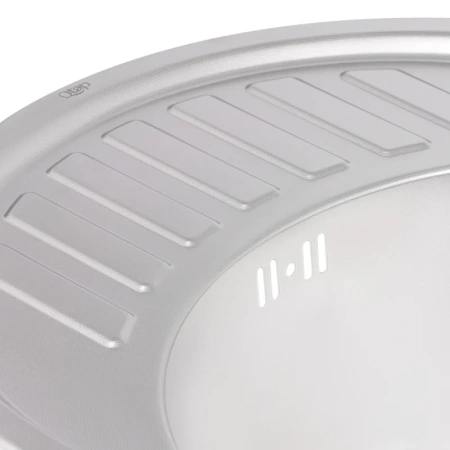Фото Кухонна мийка Qtap 5745 Micro Decor 0,8 мм