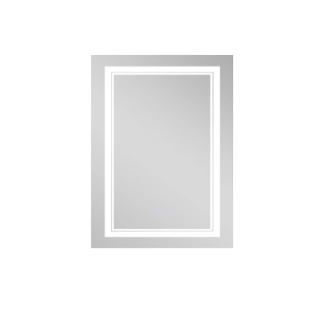 Дзеркало Qtap Cardinal 600х800 з LED-підсвічуванням Touch, з антизапотіванням, з димером, рег. темп. кольору (3000-6500K)