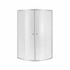 Душова кабіна Lidz Latwa SC80x80.SAT.HIGH.FR, скло Frost 4 мм без піддона