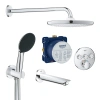 Душова система прихованого монтажу термостатична Grohe QuickFix SmartControl