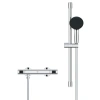 Фото Набір змішувачів Grohe Quickfix термостат для душу з душовим гарнітуром Precision Flow THM та змішувач для раковини StartEdge S-Size