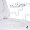Унітаз підвісний Qtap Scorpio ML Ultra Quiet 490x365x325 мм, з сидінням Soft-close MagLock, White
