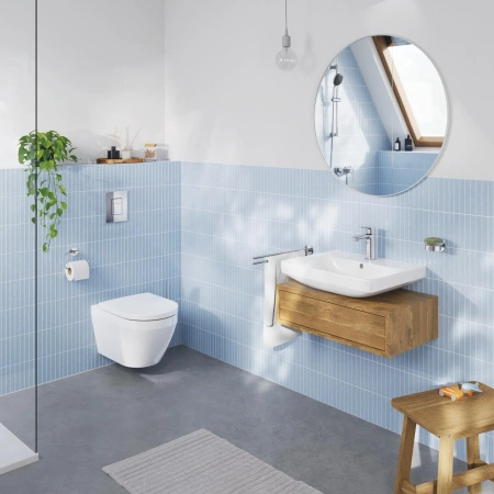 Фото Змішувач для раковини Grohe QuickFix Dice M-Size з донним клапаном