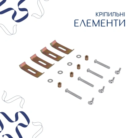 Раковина врізна Stork 535x365x190 мм, White, прямокутна, без донного клапана Qtap