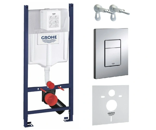 Інсталяція з клавішею 4 до 1 GROHE RAPID SL