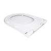 Qtap Сидіння для унітаза (Robin 490, Scorpio 490) 430x363x60 мм, White, з мікроліфтом, Slim Duroplast, MagLock