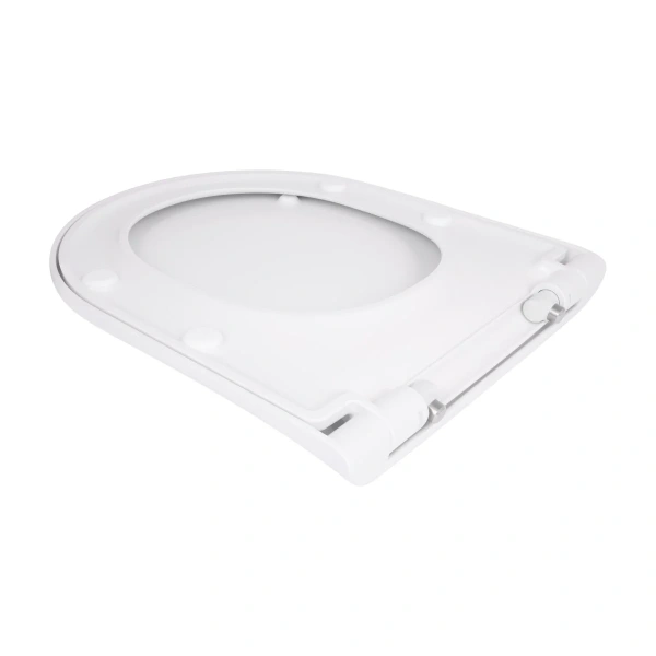 Qtap Сидіння для унітаза (Robin 490, Scorpio 490) 430x363x60 мм, White, з мікроліфтом, Slim Duroplast, MagLock