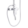 Фото Набор 3 в 1 душова система Kroner Armada-C064K + змішувач Hagen-C010 + змішувач Bidet