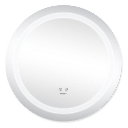 Дзеркало Kroner KRP Spiegel R2 - 6060 з LED-підсвічуванням та антизапотіванням