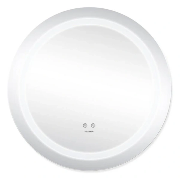 Дзеркало Kroner KRP Spiegel R2 - 6060 з LED-підсвічуванням та антизапотіванням