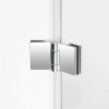 Фото Набір Qtap душова кабіна Capricorn Clear 2020x1000x1000 мм + піддон Tern 100x100x12 см з сифоном