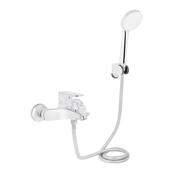 Змішувач для ванни Lidz Tani 0061 (з душовим гарнітуром) (k40) Chrome