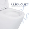 Унітаз-компакт Qtap Scorpio безободковий Ultra Quiet з сидінням Soft-close
