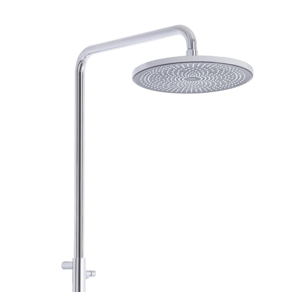 Душова система термостатична, на два споживача телескопічна 1155-1700 мм Qtap Sloup