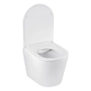 Унітаз підвісний безобідковий Kroner Armada WHI513636 RIMLESS з сидінням Slim Duroplast / Soft-close