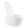 Унітаз підвісний Qtap Leo безободковий з сидінням Slim Soft-close