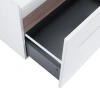 Тумба підвісна Qtap Virgo 600х476х469 White/Whitish oak зі стільницею