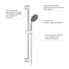 Фото Набір змішувачів 3 в 1 для ванної кімнати Grohe QuickFix StartEdge S-Size