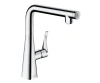 Кухонний змішувач із кнопкою select HANSGROHE METRIS SELECT