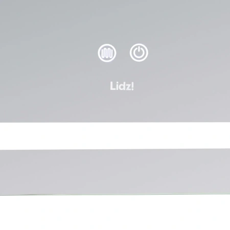 Дзеркало Lidz Kubis (KU2) 1200х800 з LED-підсвічуванням Touch, з антизапотіванням, з регулюванням яскравості