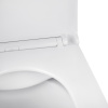 Унітаз підвісний безобідковий Kroner Eifel WHI493436 RIMLESS з сидінням Slim Duroplast / Soft-close 