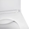 Унітаз підвісний безобідковий Kroner Eifel WHI493436 RIMLESS з сидінням Slim Duroplast / Soft-close