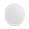 Дзеркало Qtap Gemini 800х700 з LED-підсвічуванням Touch, з антизапотіванням, з димером, рег. темп. кольору (3000-6500K)