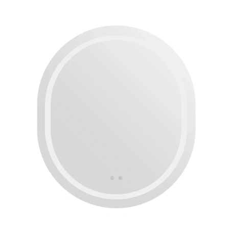 Дзеркало Qtap Gemini 800х700 з LED-підсвічуванням Touch, з антизапотіванням, з димером, рег. темп. кольору (3000-6500K)