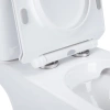 Унітаз-компакт Qtap Presto безобідковий з сидінням Soft-close