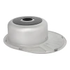Фото Кухонна мийка Lidz 5745 Satin 0,8 мм