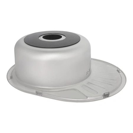 Фото Кухонна мийка Lidz 5745 Satin 0,8 мм