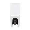 Унітаз підлоговий Qtap Virgo Ultra Quiet безобідковий з сидінням Soft-close WHITE