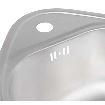 Фото Кухонна мийка Qtap 4450 Micro Decor 0,8 мм