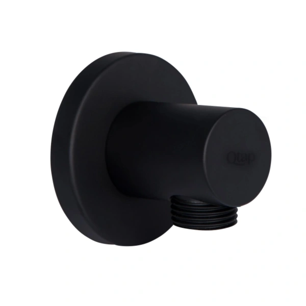 Підключення для шлангу Spojeni Matt Black, округле
