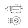 Мильниця з тримачем Grohe QuickFix Start Cube