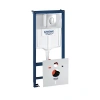 Набір унітаз з сидінням Qtap Jay + інсталяція Grohe Rapid SL