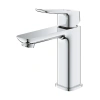 Фото Набір змішувачів 2 в 1 для ванної кімнати Grohe QuickFix Vitalio Comfort Cube зі змішувачем для раковини Dice (UA203101TM)