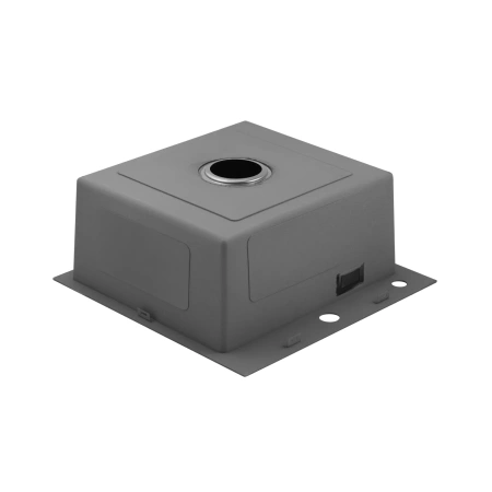 Фото Комплект кухонна мийка Kroner Schwarze-5050HM PVD + змішувач Ersel-GRP03393BLK + дозатор Spender-026