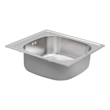 Фото Кухонна мийка Qtap 50*47 Satin 0,8 мм