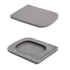 Унітаз підвісний Qtap Tern Ultra Quiet 520×345×325 мм, Stone grey, з сидінням Slim Duroplast / Soft-close / Quick Release