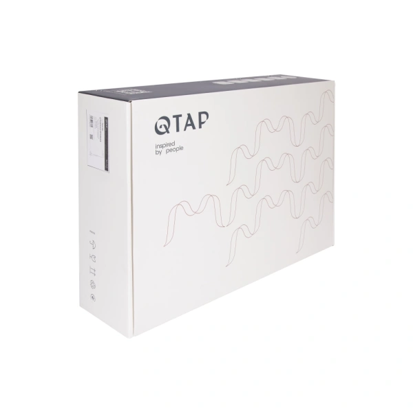 Фото Душова система на три споживача (з виливом) хром Qtap Nando