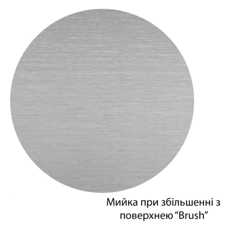 Фото Кухонна мийка Kroner 63х50 см з кошиком та дозатором, врізна, нержавіюча сталь, товщина 3.0/1.0 мм