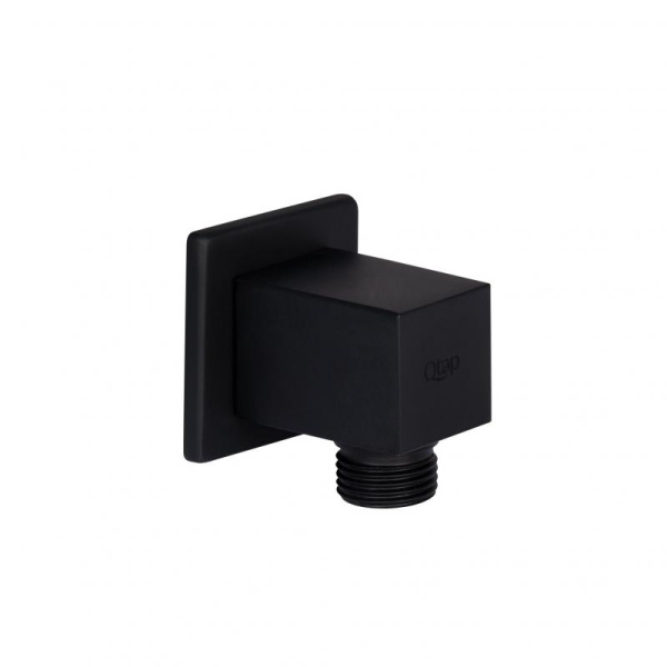 Підключення для душового шланга Qtap Fixsit у чорному кольор