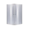 Душова кабіна Lidz Latwa SC90x90.SAT.HIGH.GR, скло тоноване 4 мм без піддона