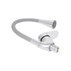 Фото Змішувач для кухні Lidz Tani 008F3 з гнучким виливом (k40) Chrome/Grey