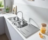 Фото Мийка для кухні з ексцентриком GROHE K-SERIES K 400