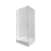 Набір Qtap душова кабіна Capricorn Clear 2020x900x900 мм + піддон Tern 90x90x12 см з сифоном