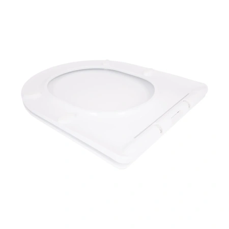 Qtap Сидіння для унітаза (Jay 640, Swan 640) 422x360x30 мм, White, з мікроліфтом, Slim Duroplast, Quick Release