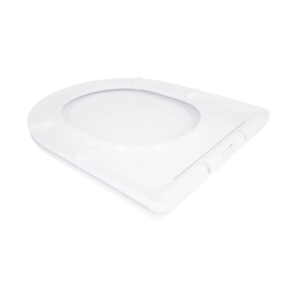 Qtap Сидіння для унітаза (Jay 640, Swan 640) 422x360x30 мм, White, з мікроліфтом, Slim Duroplast, Quick Release
