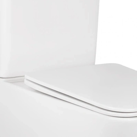 Безобідковий унітаз-компакт Qtap Tern з сидінням Soft-close